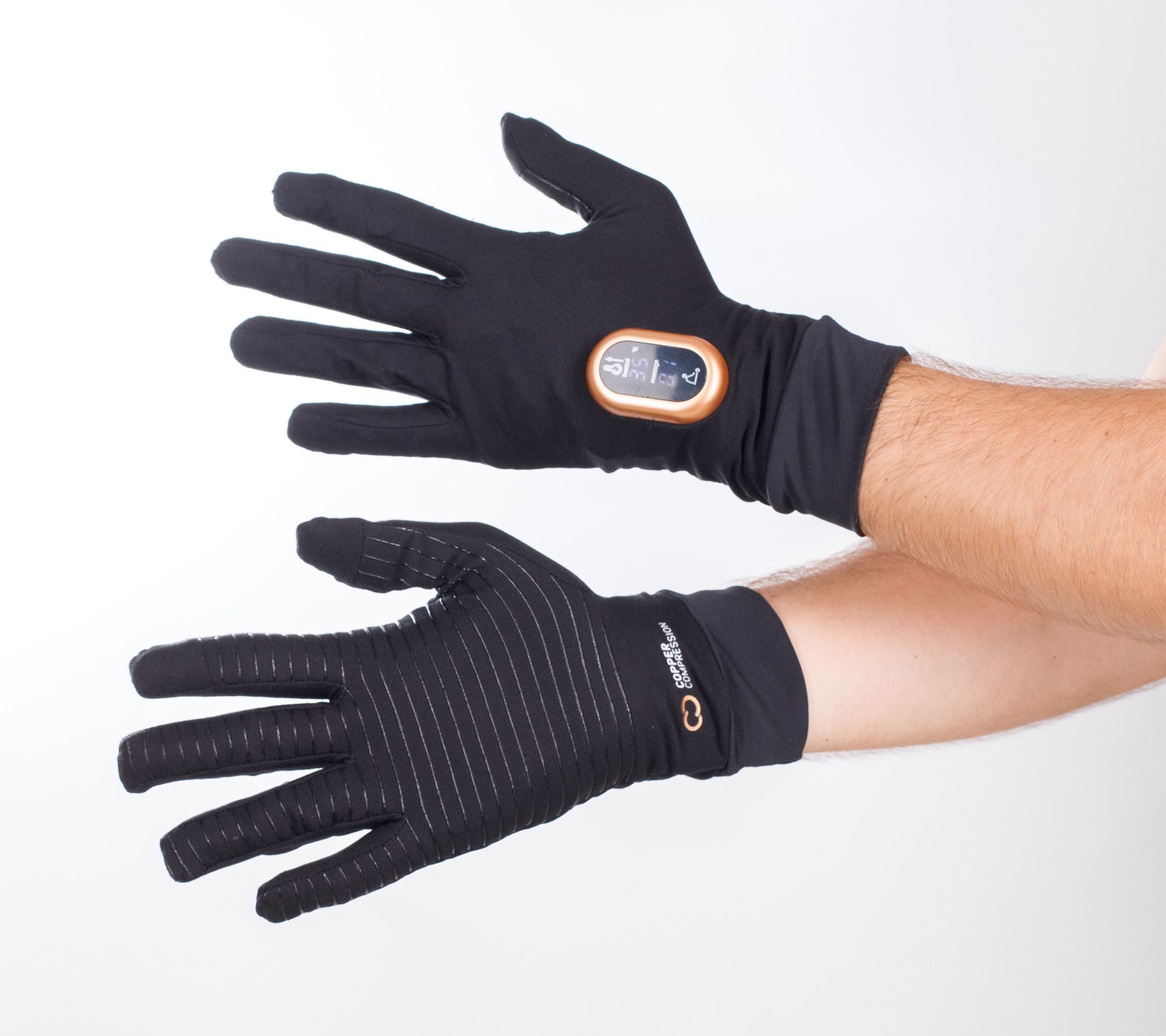  CopperVibe Rechargeable Vibration & Heat Therapy Gloves 2.0